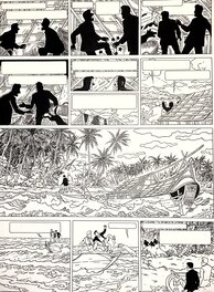 Bob De Moor - Barelli à Nusa Penida planche 19 - Planche originale