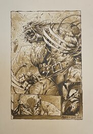 Juapi - Savage Wolverine - Original Illustration