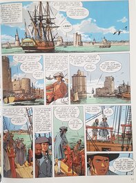 Page 11 version normale de Captives à bord (tome 4 de l'Epervier de Pellerin)