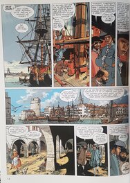 Page 12 version normale de Captives à bord (tome 4 de l'Epervier de Pellerin)