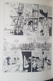 Page 18 version tirage de tête Album de Captives à bord (tome 4 de l'Epervier de Pellerin)
