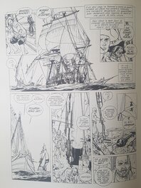 Planche 30 tome 4 L'épervier (Captives à bord) - la méduse Planche 30 tome 4 L'épervier (Captives à bord) - la méduse