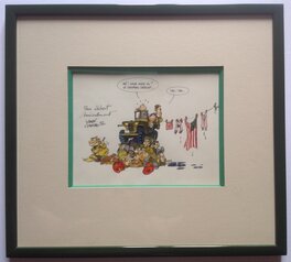 L'original encadré au Format entier de 33 par 36,5 Cm par Un Professionnel avec Verre Anti-Reflet . L'original encadré au Format entier de 33 par 36,5 Cm par Un Professionnel avec Verre Anti-Reflet .