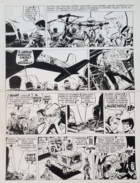 Patrice Serres - Planche originale Tanguy et Laverdure - Comic Strip