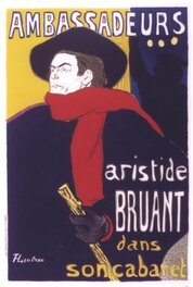 Aristide Bruant par Henri de Toulouse Lautrec (1892)