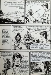 Stelio Fenzo - Tiki - parution dans Lancelot n°73 ( Mon journal) - Planche originale