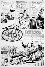 Jack Keller - Grand Prix • Spin Him Out • p01 - Comic Strip