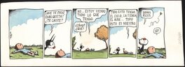 Liniers - Somos ricos (Macanudo). - Planche originale