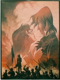 L'affiche géante de La Couverture du SAMBRE 3 au Format 115 X 150 Cm , Poster N° et Signé sur 250 Ex en Juin 1993 pour Champaka . L'affiche géante de La Couverture du SAMBRE 3 au Format 115 X 150 Cm , Poster N° et Signé sur 250 Ex en Juin 1993 pour Champaka .