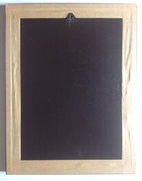 Le Verso du Dessin Original encadré au Format entier de 34 par 43 Cm . Le Verso du Dessin Original encadré au Format entier de 34 par 43 Cm .