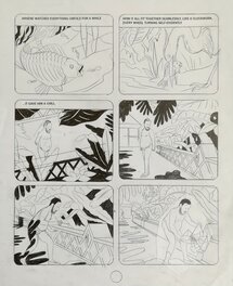 Olivier Schrauwen - Arsène Schrauwen Tome 2 - planche 58 - Planche originale