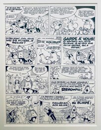 Greg - Achille Talon - T.15 - "Le quadrumane optimiste" - triptyque planches 33-35 - Comic Strip