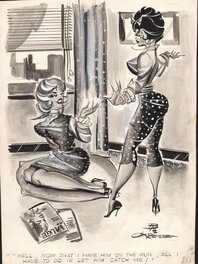 Bill Kresse - 1961 - Joker - Original Illustration