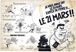 Raymond Macherot - Le 21 Mars - Comic Strip