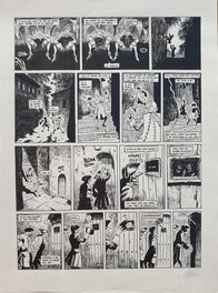 Christophe Blain - 2002 - Isaac le Pirate : Olga - Planche originale