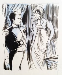 Jacques Grange - Mademoiselle Napoléon - Illustration originale