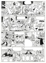 Planche originale - Blagues Coquines (Rooie Oortjes) - Tome 12 page 82