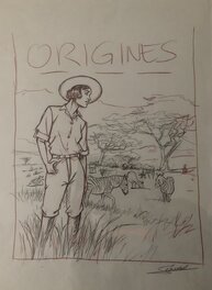 Gaël Séjourné - L'appel des Origines - Illustration originale