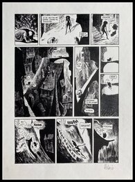 Christophe Blain - Donjon Potron-Minet - Après la pluie - Planche originale