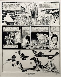 Matthieu Bonhomme - Le Marquis d'Anaon - La Bête - Planche originale