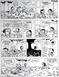 Planche originale - Gastoon –  « Monstres !  »