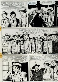 Planche originale - Tex n°285, Un ranger del Texas planche 73 (Bonelli)