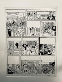 Blake et Mortimer - Planche originale