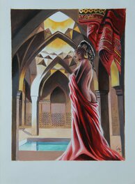 Eric Chabbert - Kya _ Uchronies - New Byzance - Original Illustration