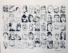 Kevin Maguire - Justice League International Omnibus 2 - Wraparound Cover - Original Cover