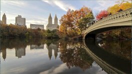 Bow Bridge dans Central Park (année de construction 1862)