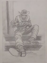 Pat Masioni - Cow-Boy - Original art