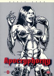Couverture du Art Book de Denis GRRR " Apocryphorgy " , Éo 2001 Édition MondoBizzaro/LAst Gasp .