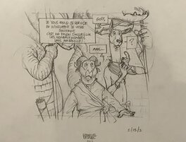 Emmanuel Despujol - 10E peuple - Illustration originale