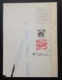 Le Verso de L'Original avec indication , Tampons et Signature , 1996 .
