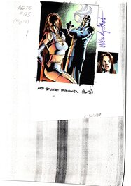 Wendy Fouts - Avengelyne Series 2 #123 : Captive (color guide) - Œuvre originale
