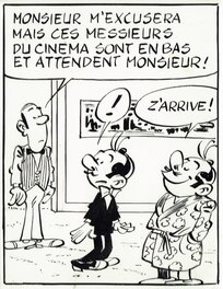 Dino Attanasio - Spaghetti et le départ en voiture - Comic Strip