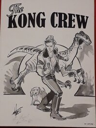 Eric Hérenguel - KONG CREW - Illustration originale