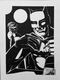 Hugues Labiano - Batman - Illustration originale