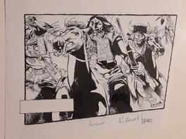 Hugues Labiano - Western - Original art