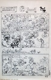 Thierry Ségur - Kroc le Bô : Schtkroumpfc, pour Casus Belli - Comic Strip