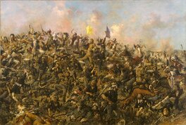 Battle of Little Bighorn, 25th june 1876 - Edgar Samuel Paxson (1852-1919)