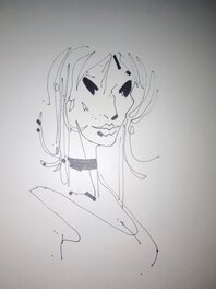 Didier Comès - Silence - original dessin - Original Illustration