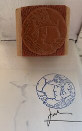 Cachet et signature de JM Lofficier.