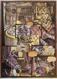 Guillaume Sorel - Diptyque 6/7 - Le Fils du Grimacier - Sorel - Planche originale