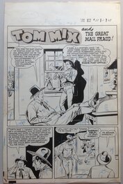 La Planche Originale 2 au Format entier de 35 x 54 cm avec indication ( pas de Tampon au Dos ) .