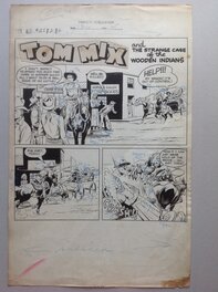 La Planche Originale au Format entier de 35 x 54 cm avec indication , sur Papier Strathmore Seconds