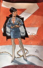 Félix Meynet - Hommage à L'ombre du Z - Original Illustration
