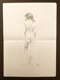Enric Sió - Femme nue - Original art