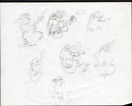 Franquin - croquis