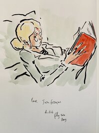 Dédicace sur le tirage de luxe. Dédicace sur le tirage de luxe.